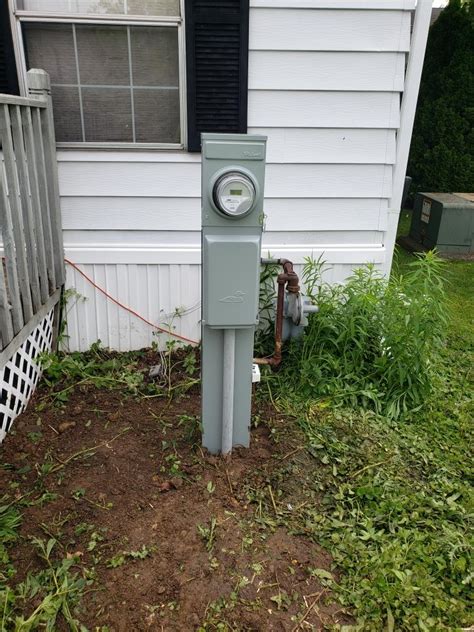 residential electric meter pedestals